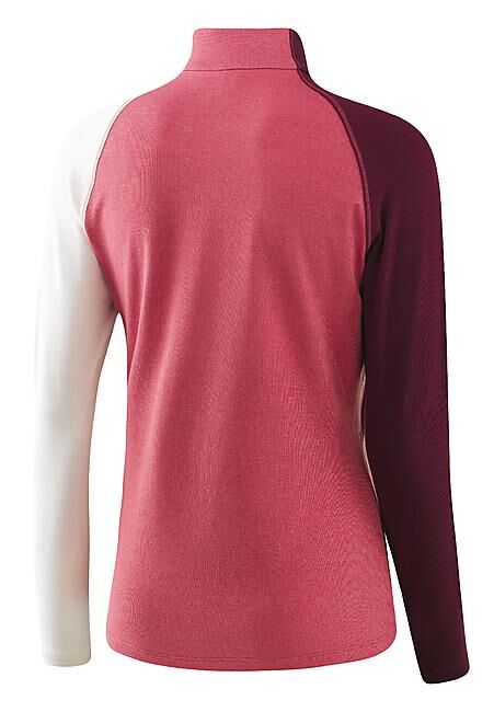 LOFFLER - T-SHIRT ML DEMI ZIP COBLO TRANSTEX W