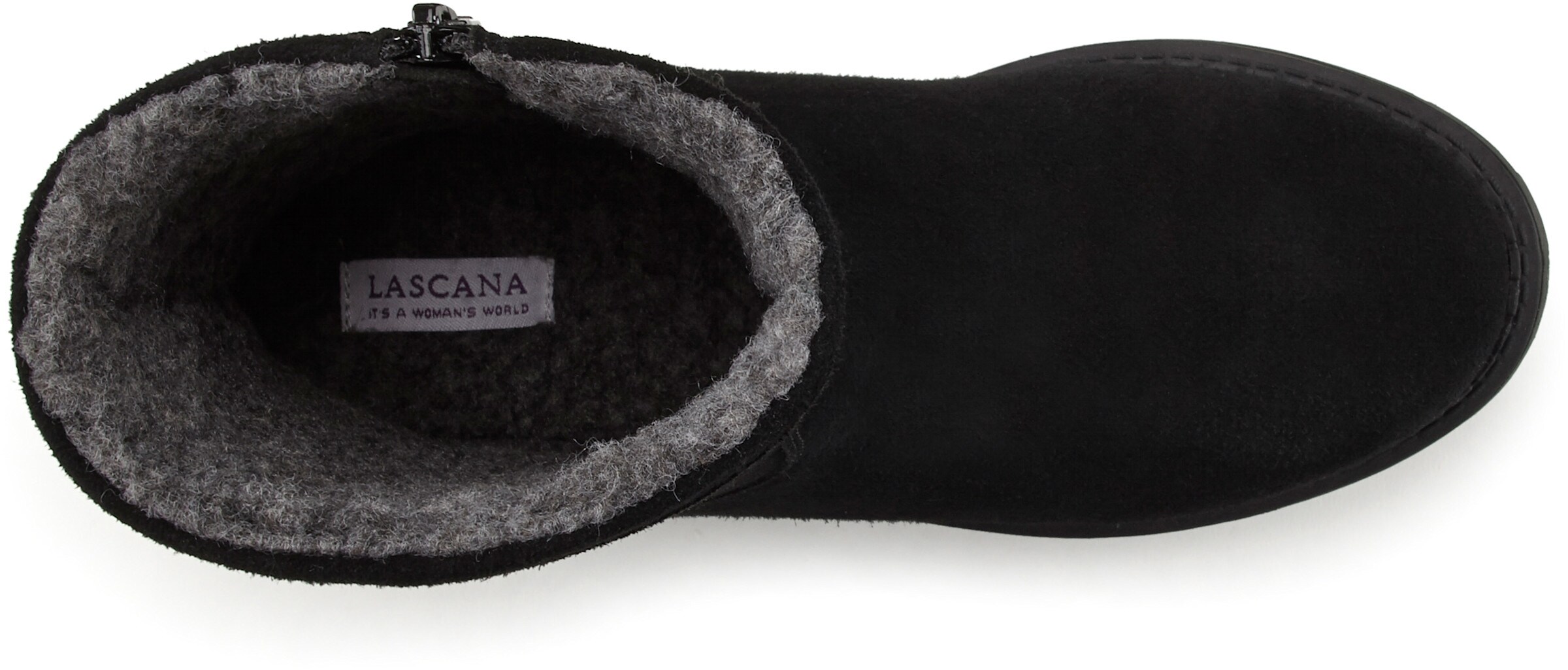 LASCANA Winterstiefel in schwarz