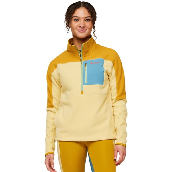 Sweat polaire randonnée COTOPAXI ABRAZO HALF-ZIP FLEECE JKT AMBER/WHEAT