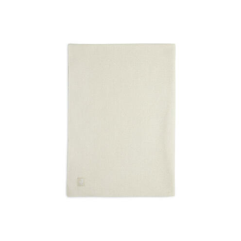 Couverture Berceau 75x100cm Basic Knit Ivory - JOLLEIN