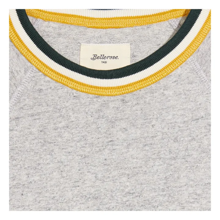 Bellerose T-shirt Manches Longues Arko | Gris chiné