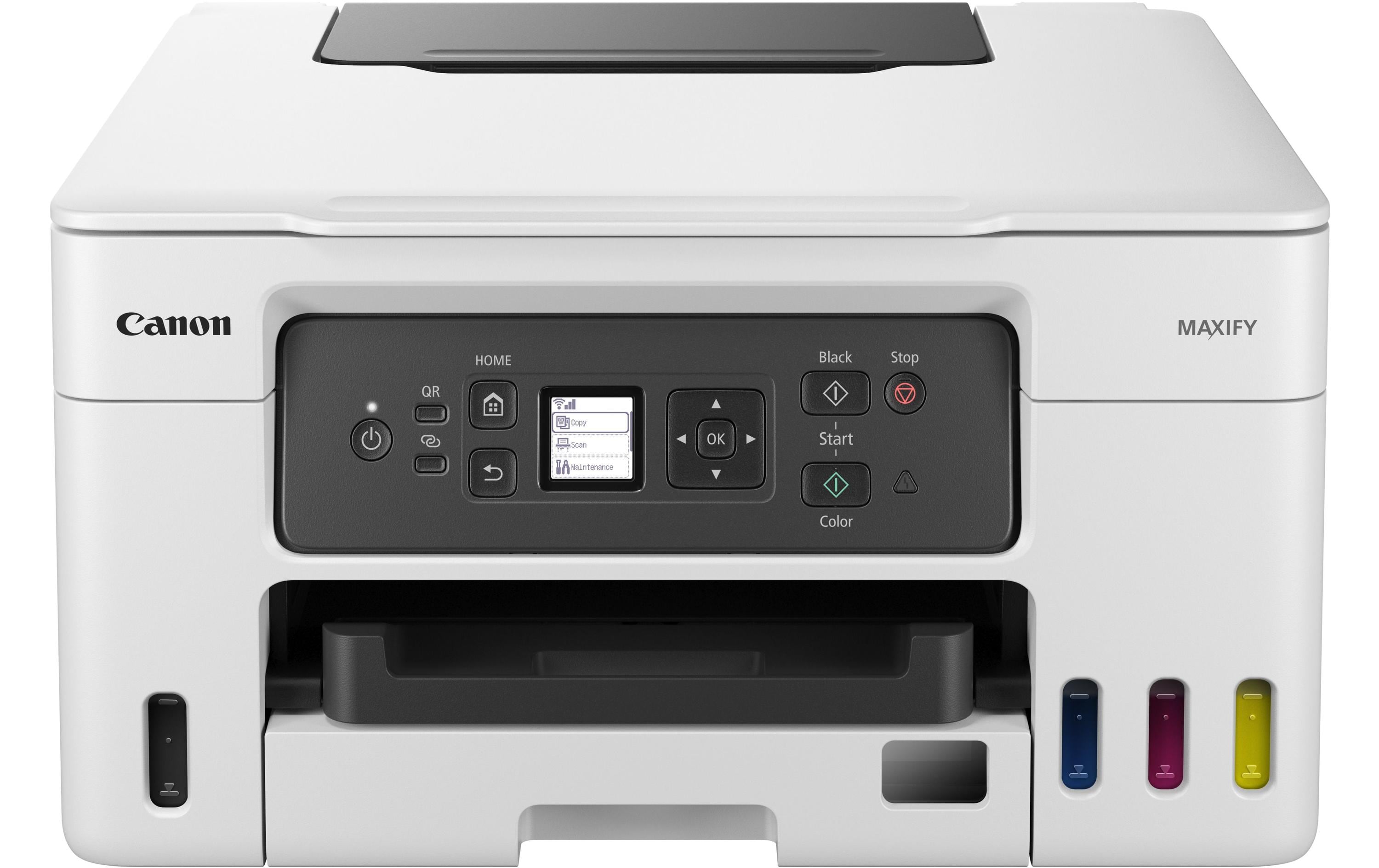 Multifunktionsdrucker MAXIFY GX3050 + Tinte GI-56 PGBK<br>MegaTank Multifunktionsdrucker mit nachfüllbaren Tintentanks mit hoher Reichweite für den hochproduktiven Druck von Geschäftsdokumenten