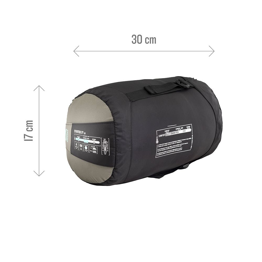 Millet SYNTHEK +5°C REG DROITE - Sac de couchage urban chic/vermillon