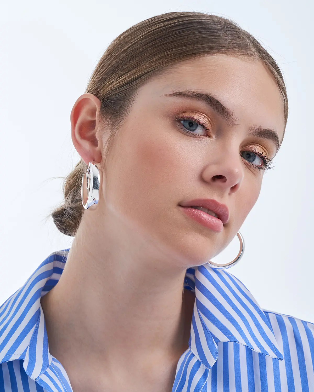 Creolen - Chunky Silver