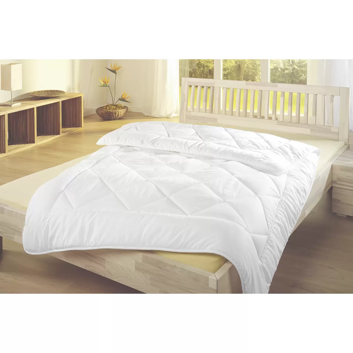 Duvet Bamboo weiss