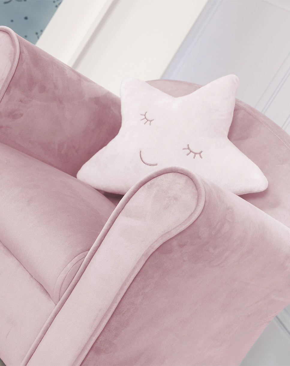 Kindersessel mit AL LIL SOFA (Farbe: mauve)