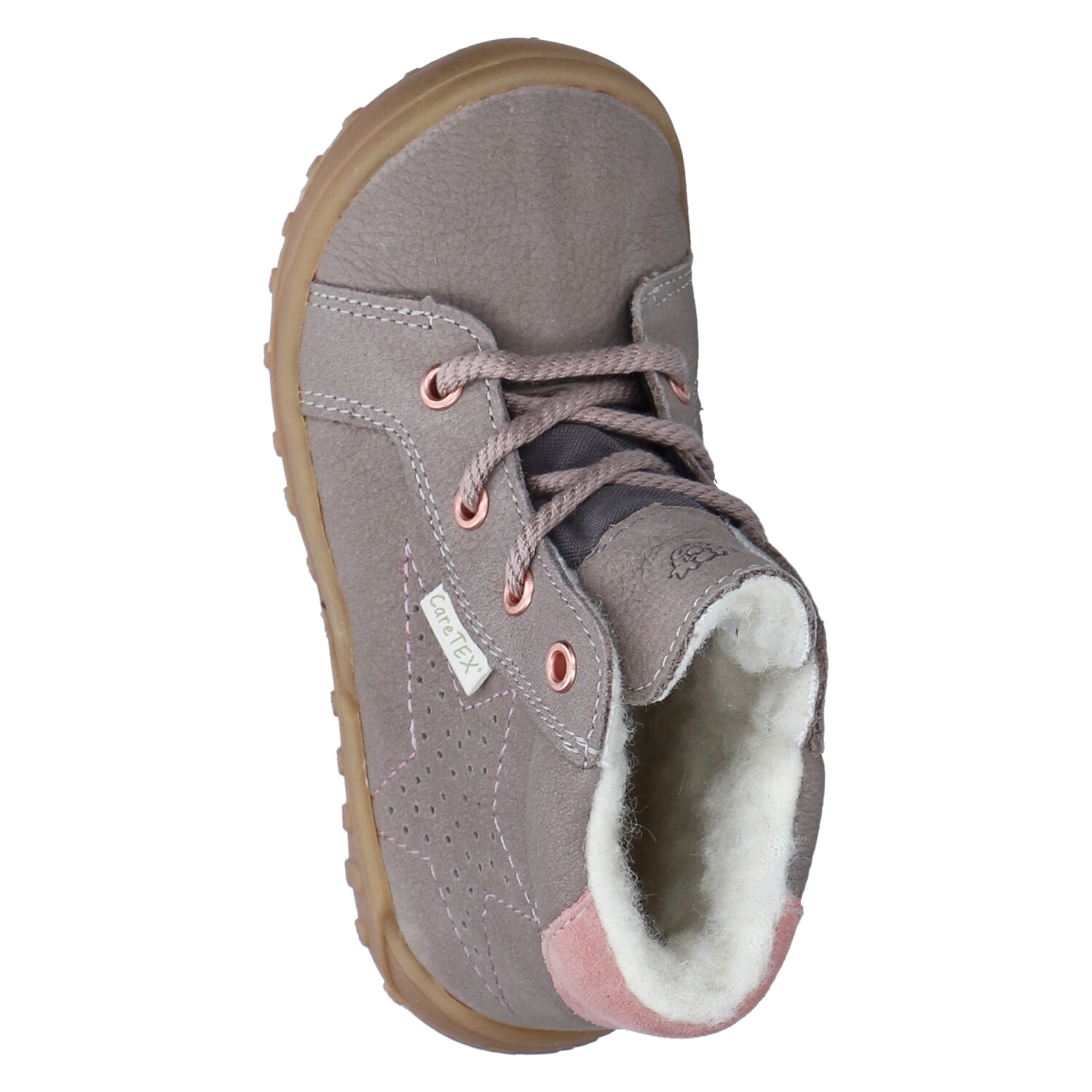 Pepino Winterstiefeletten DENNY - kies/rosa