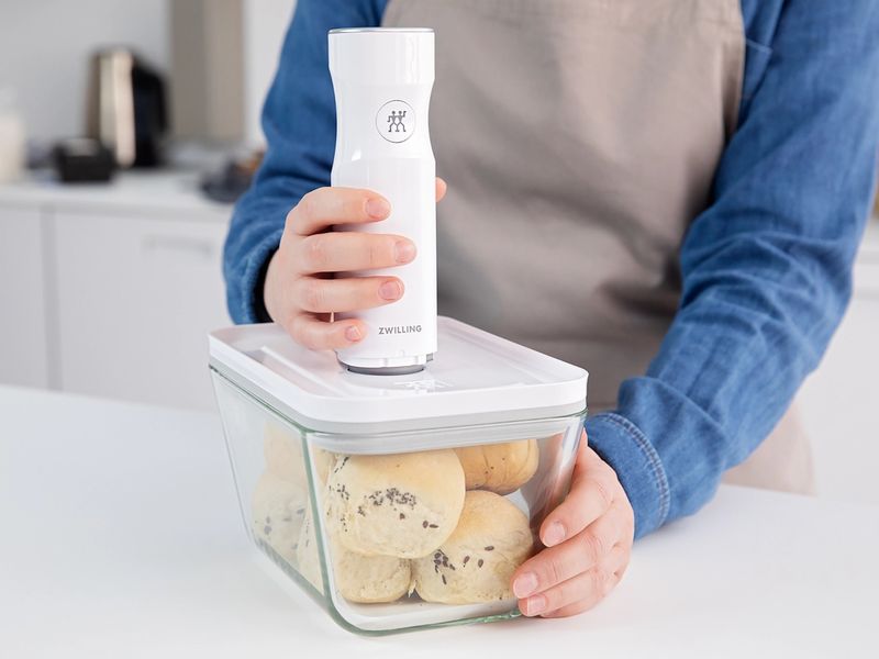 Zwilling Fresh and Save Rechteckige Box Glas, 1.6 L Vakuumbox L