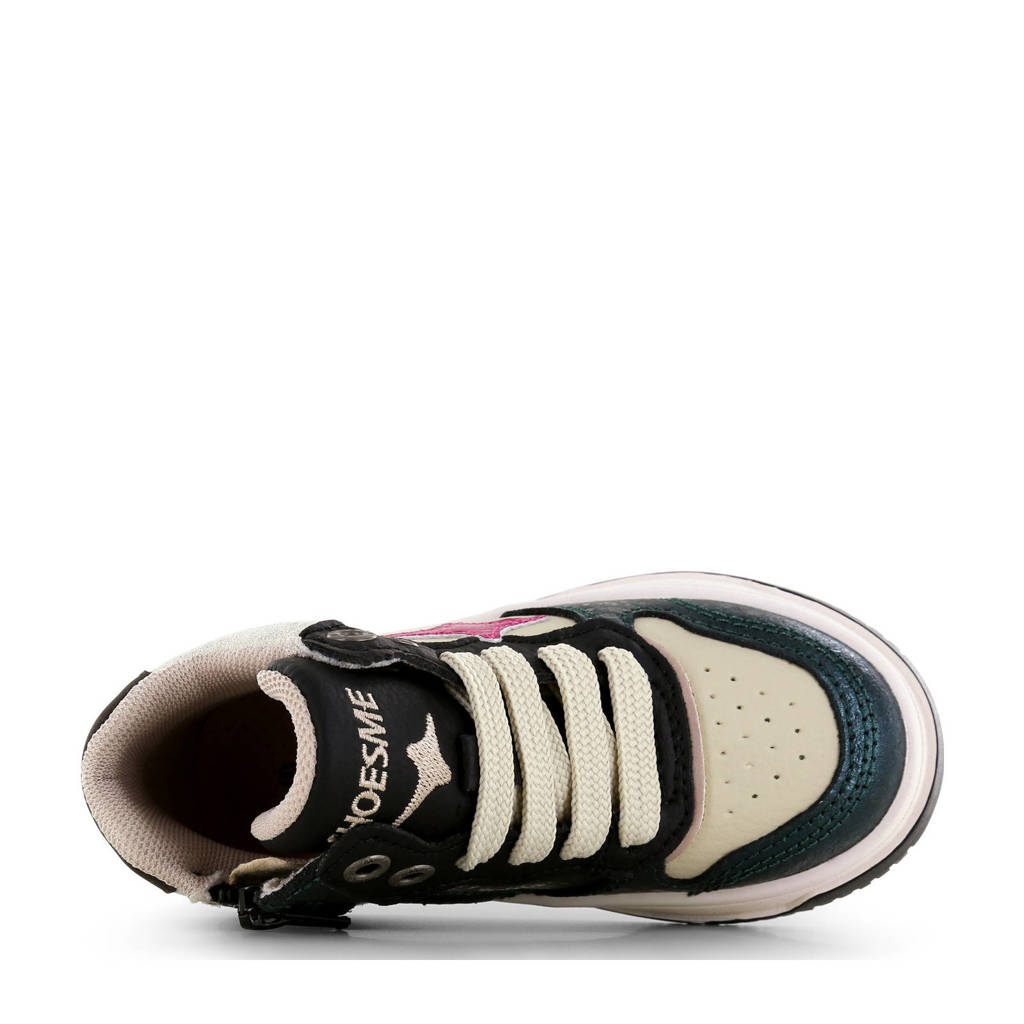 Shoesme sneakers groen/fuchsia