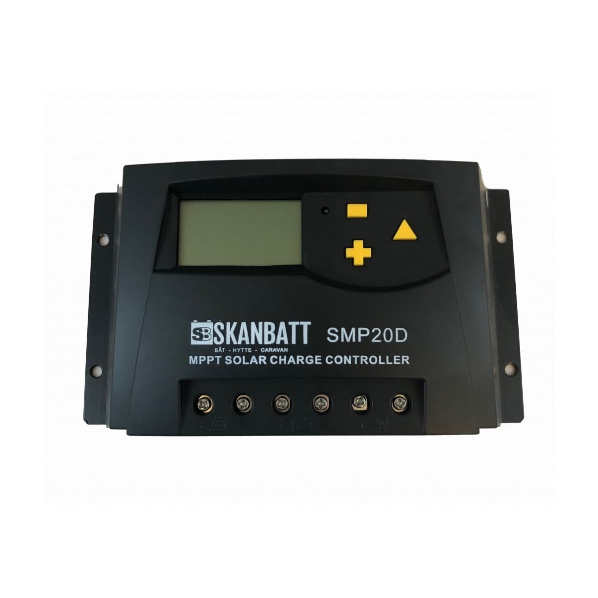 SKANBATT MPPT Solcelleregulator 12/24V 20A med display