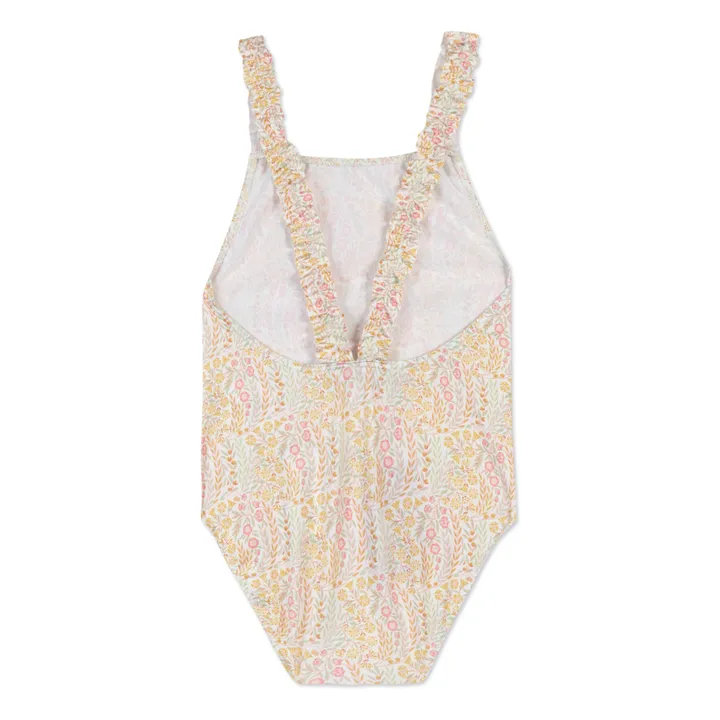 Tartine et Chocolat Maillot 1 pièce à Fleurs | Jaune