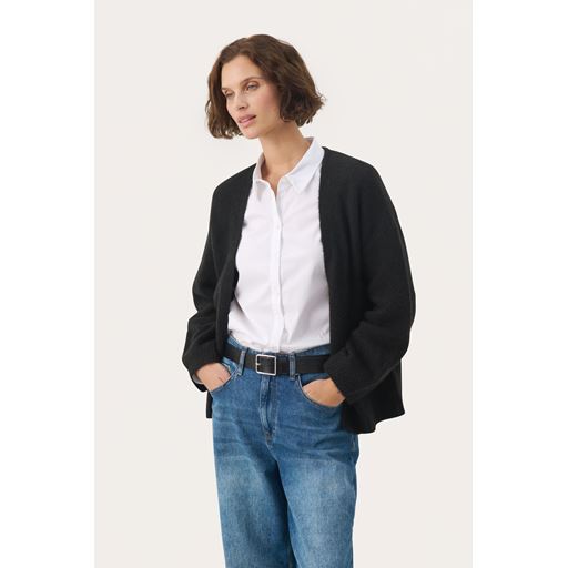 Part Two RastinaPW Cardigan, Black, L