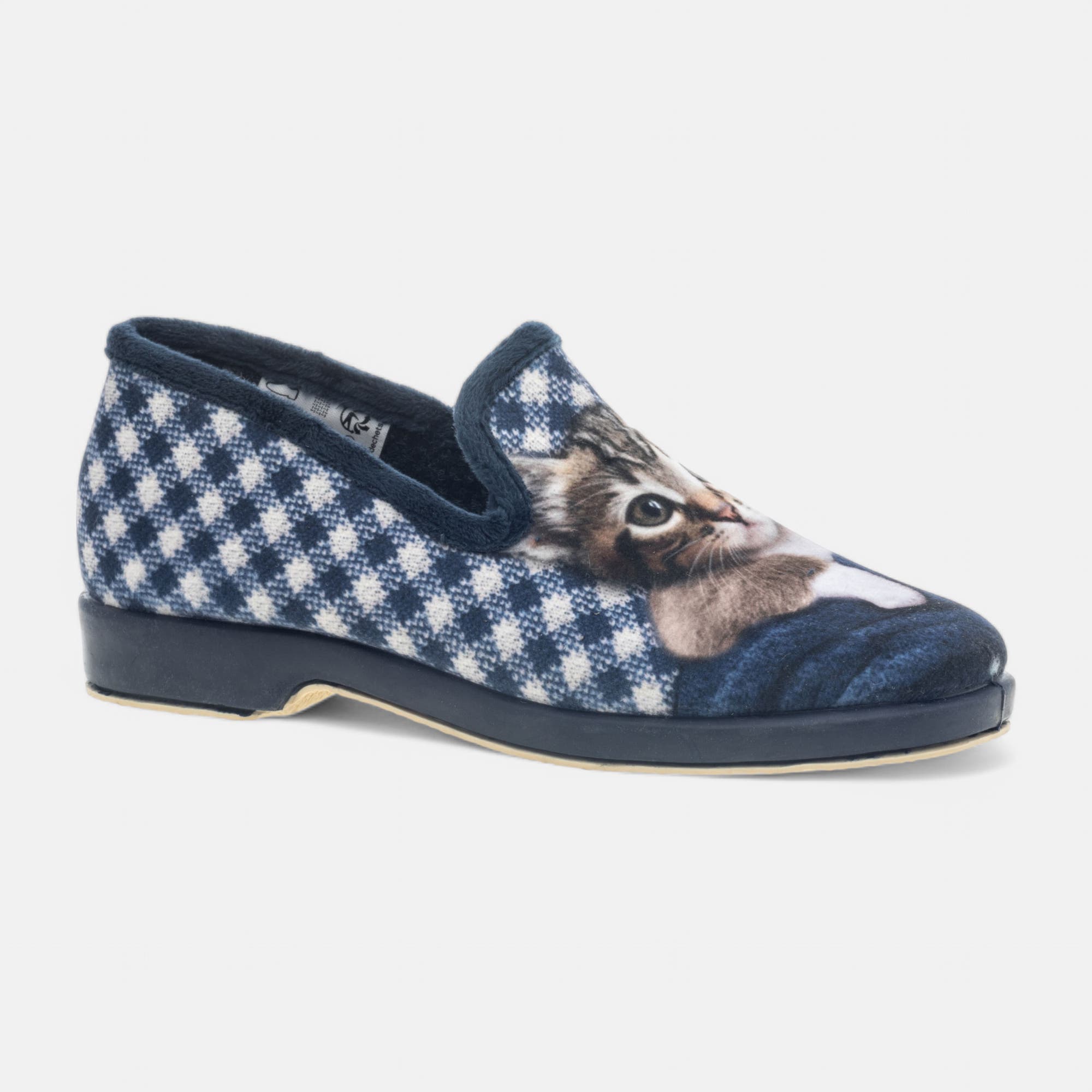 Charentaises Femme bleu marine