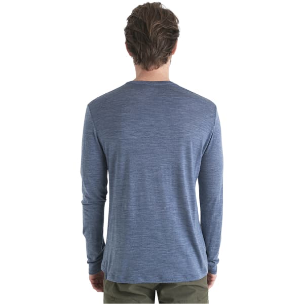 T-shirt randonnée ICEBREAKER M MERINO 125 COOL-LITE SPHERE III LS TEE DAWN HEATHER