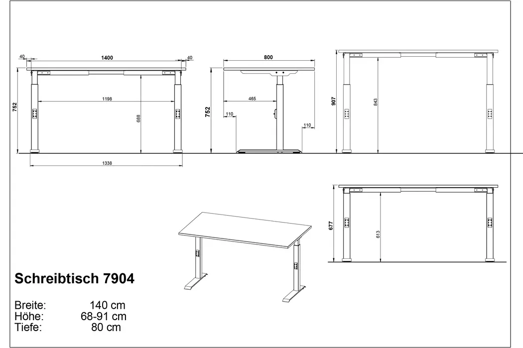 Schreibtisch Mailand