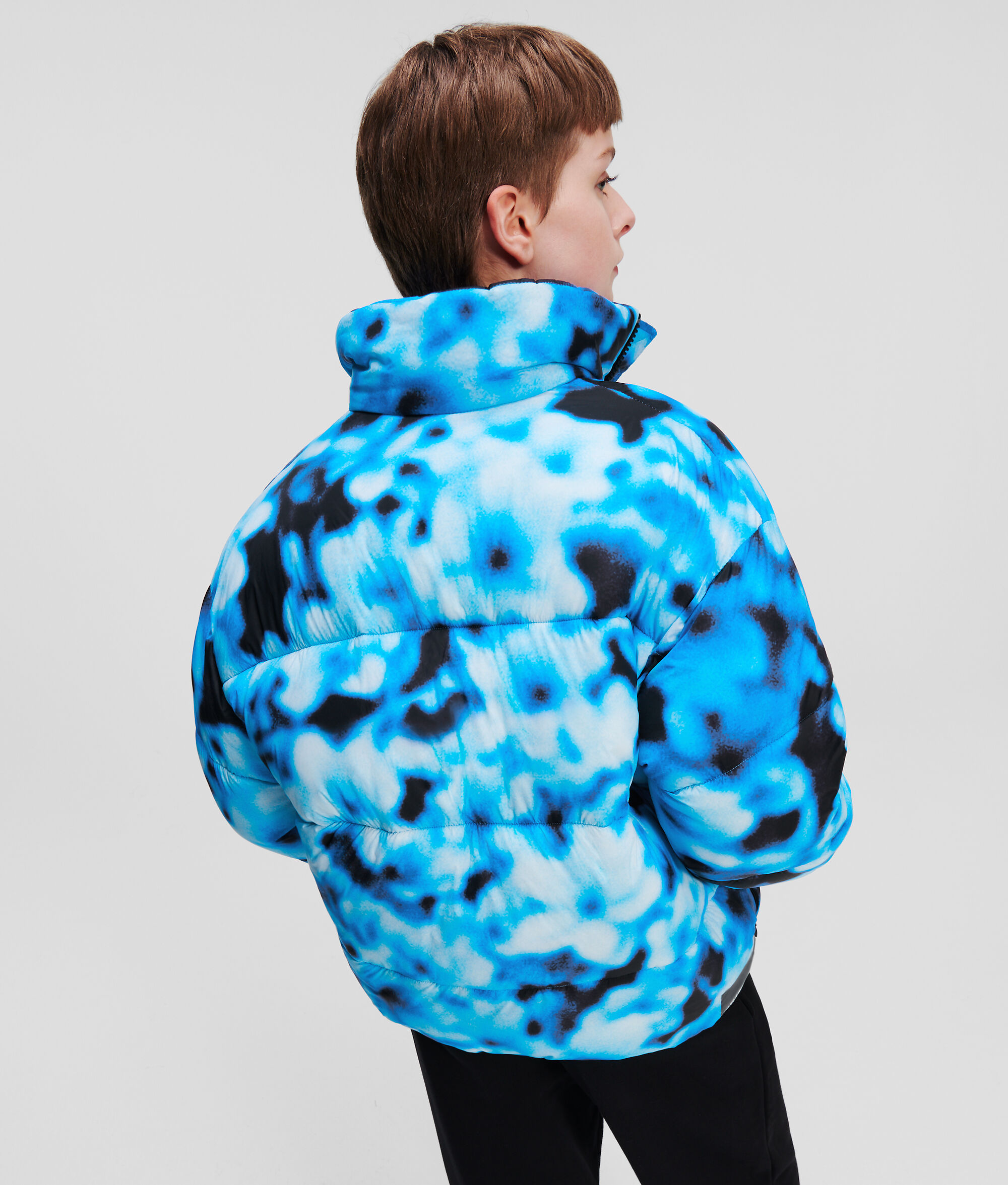 VESTE MATELASSÉE À IMPRIMÉ FLOUTÉ KLJ