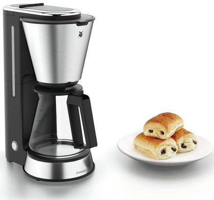 WMF KITCHENminis Koffiezetapparaat - Zwart/RVS - 0.6L