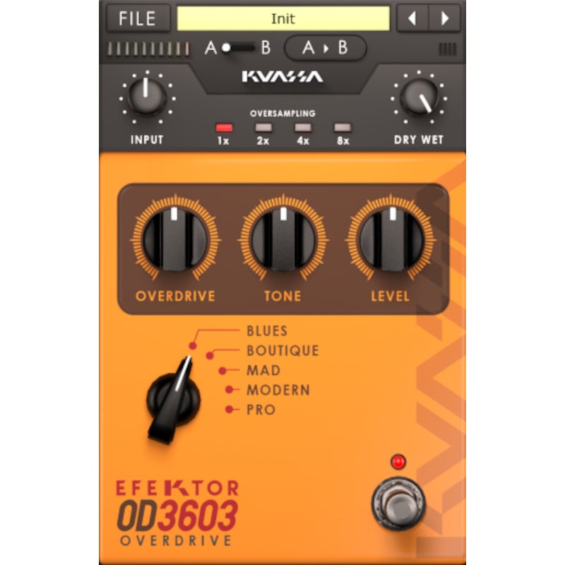 Kuassa Efektor OD3603 Overdrive (download)