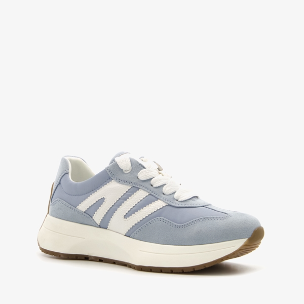 Hush Puppies dames sneakers lichtblauw
