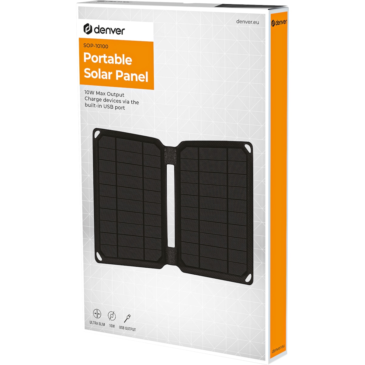 Denver Portable Solar Charger 10W