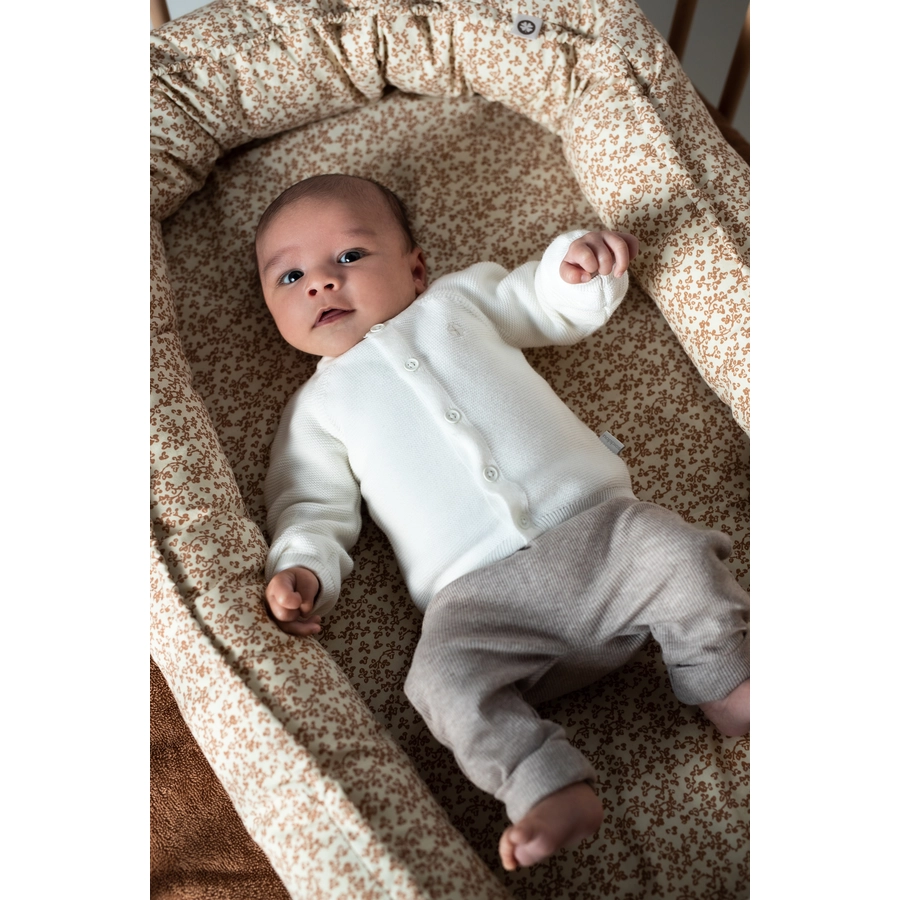 Noppies Babynestchen Botanical Baby nest Fog