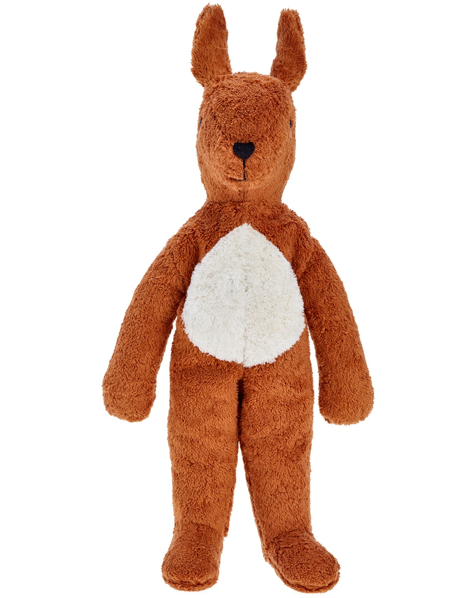 Schlenkerkuscheltier EICHHÖRNCHEN GROSS (40cm) in rotbraun