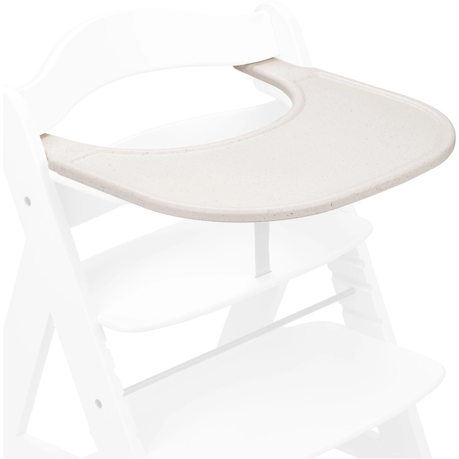 hauck Alpha Click Tray Speckle Beige