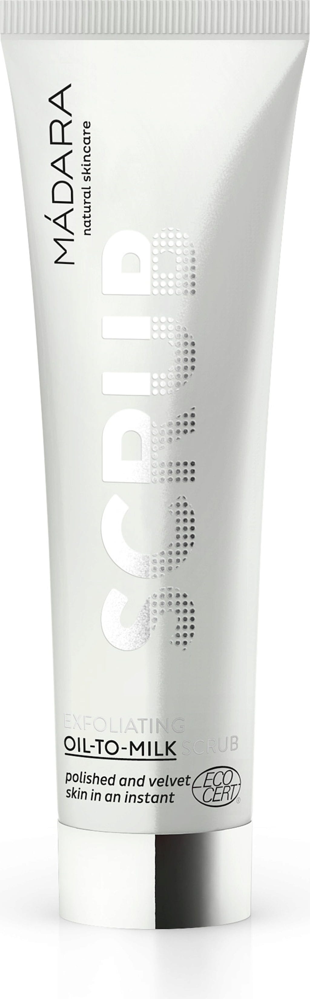 MÁDARA Organic Skincare  Exfoliating Oil-To-Milk Scrub, 60 ml