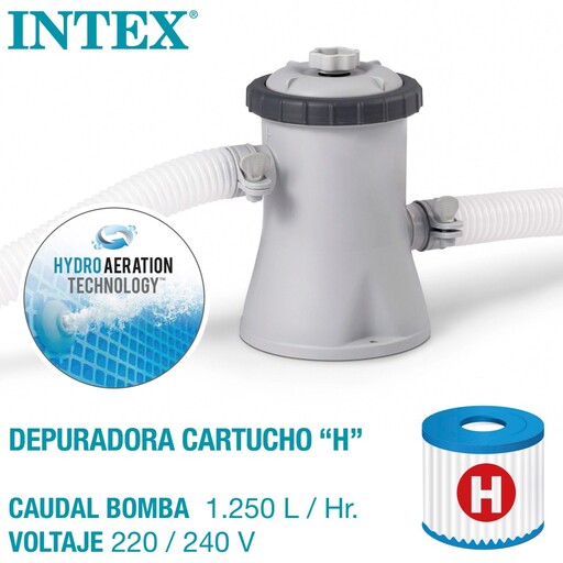 Piscina inflável Intex Easy Set com bomba de filtro