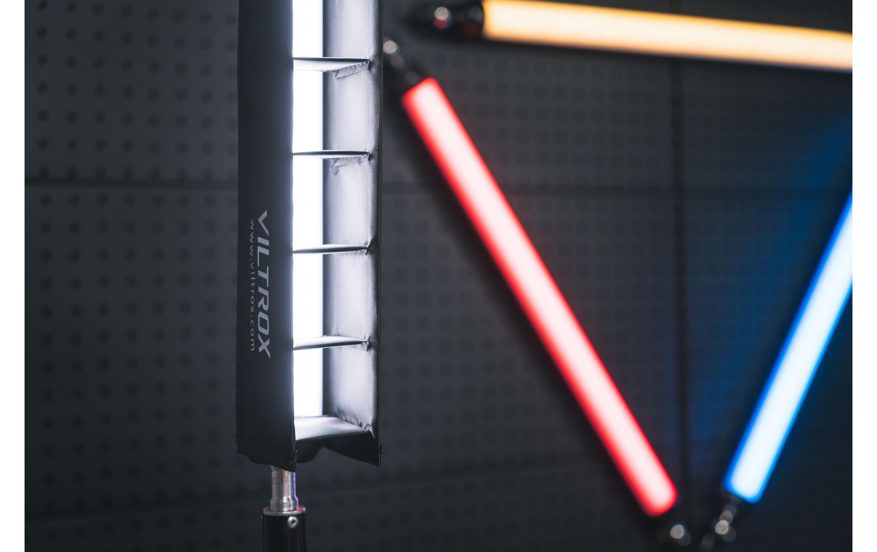 Videoleuchte K60 2 Kit RGB Light Stick<br>Zwei RGB-Röhren mit 1800 Lux