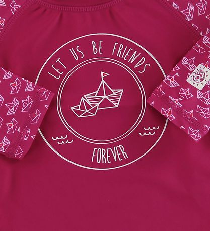 Color Kids Bådebluse - Nammy - Fuchsia Red