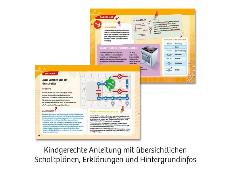 Kosmos Experimentierkasten Easy Elektro – Light Erste elektrische Stromkreise