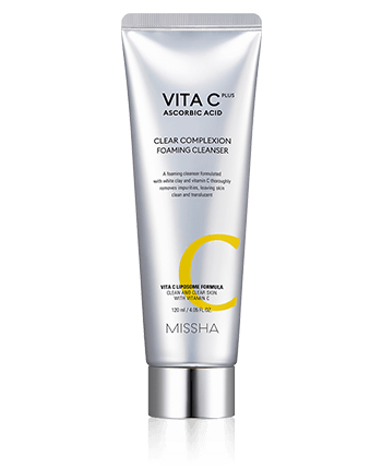 Missha Vita C Plus Clear Complexion Foaming Cleanser 120ml