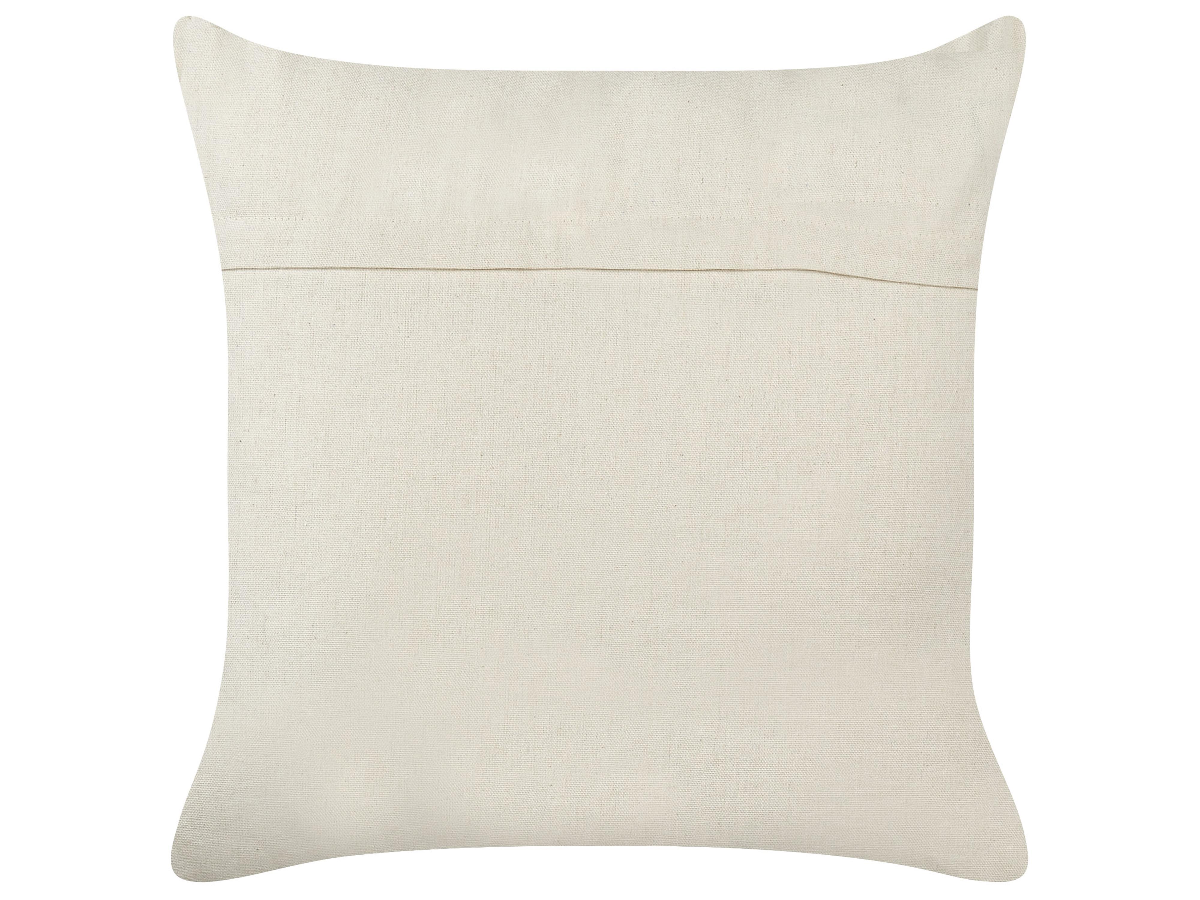 Set van 2 sierkussens BRACKEN Katoen 45 x 45 cm Wit