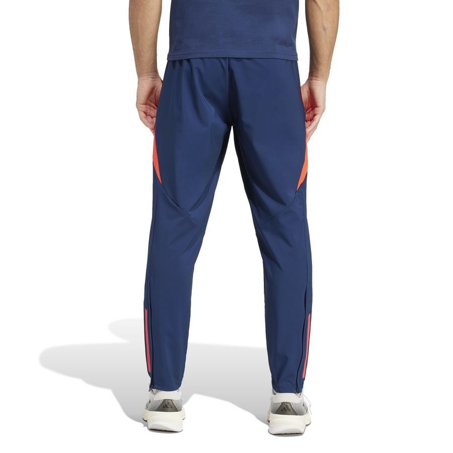 Manchester United Bas de Survêtement Tiro 24 Presentation - Bleu/Rouge