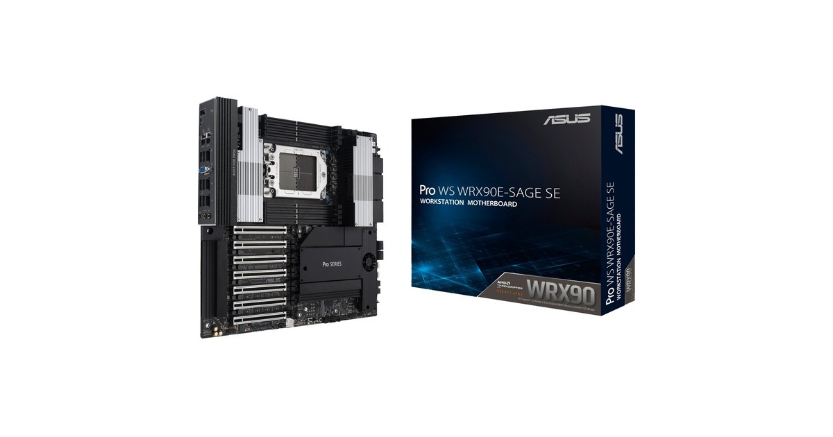 ASUSPRO WS WRX90E-SAGE SE socket sTR5 moederbord  (2x 10Gb-LAN, EEB)