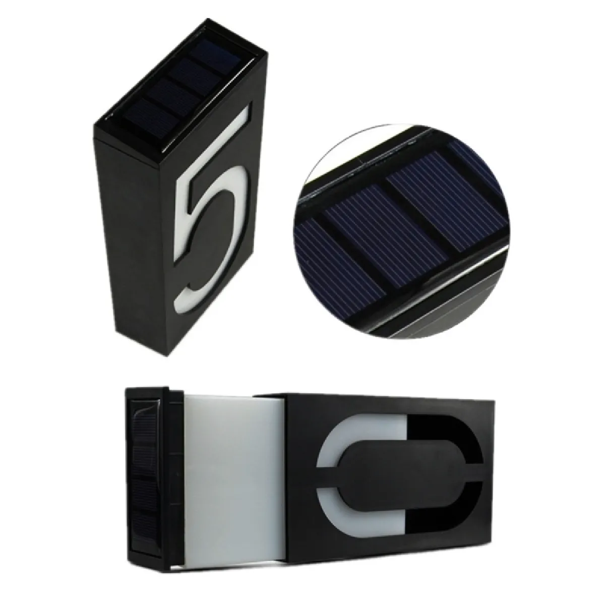 Wewoo LED Solaire Murale 0.36W - Pack de 3