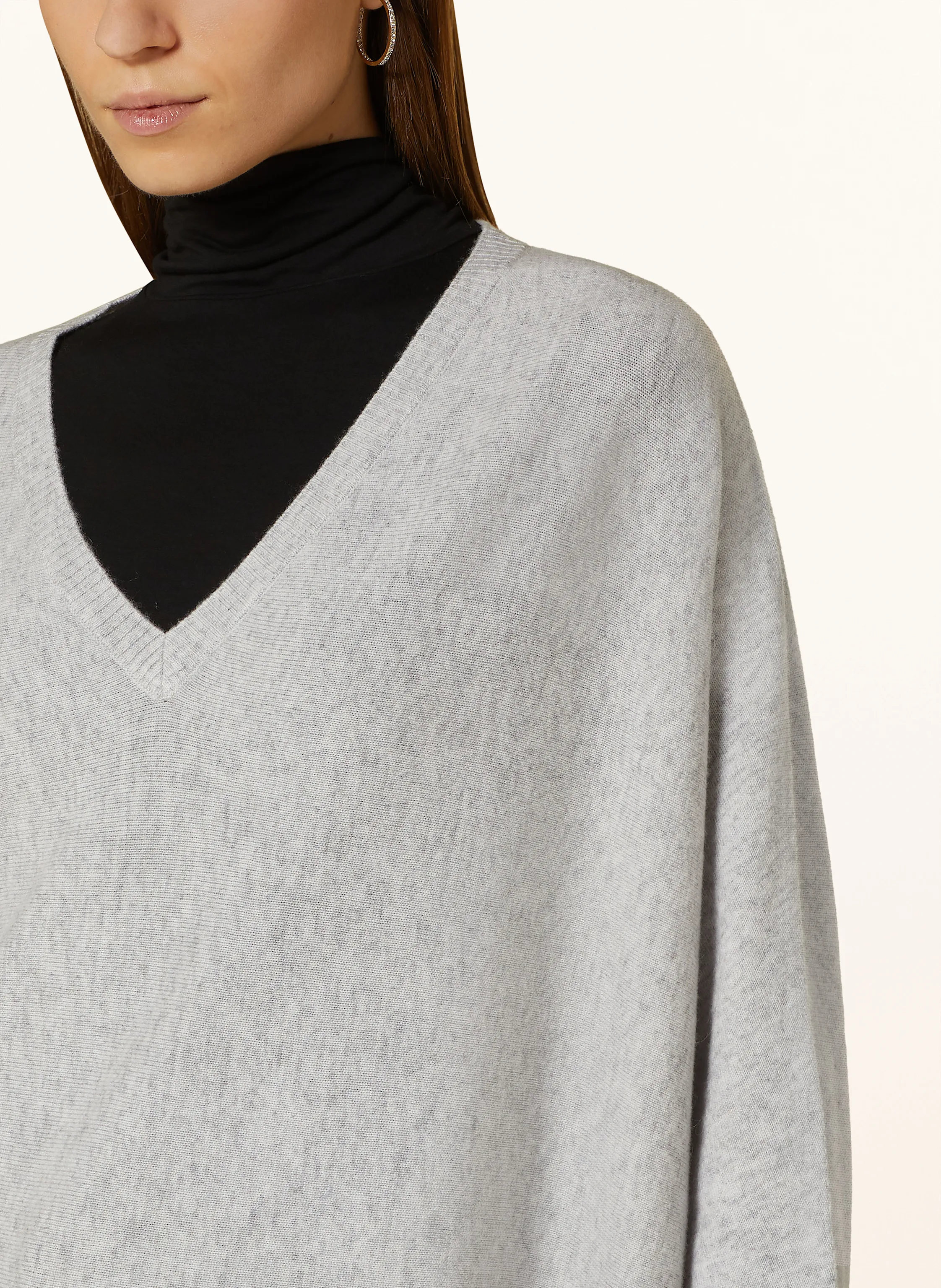 HERZEN'S ANGELEGENHEIT Poncho mit Cashmere