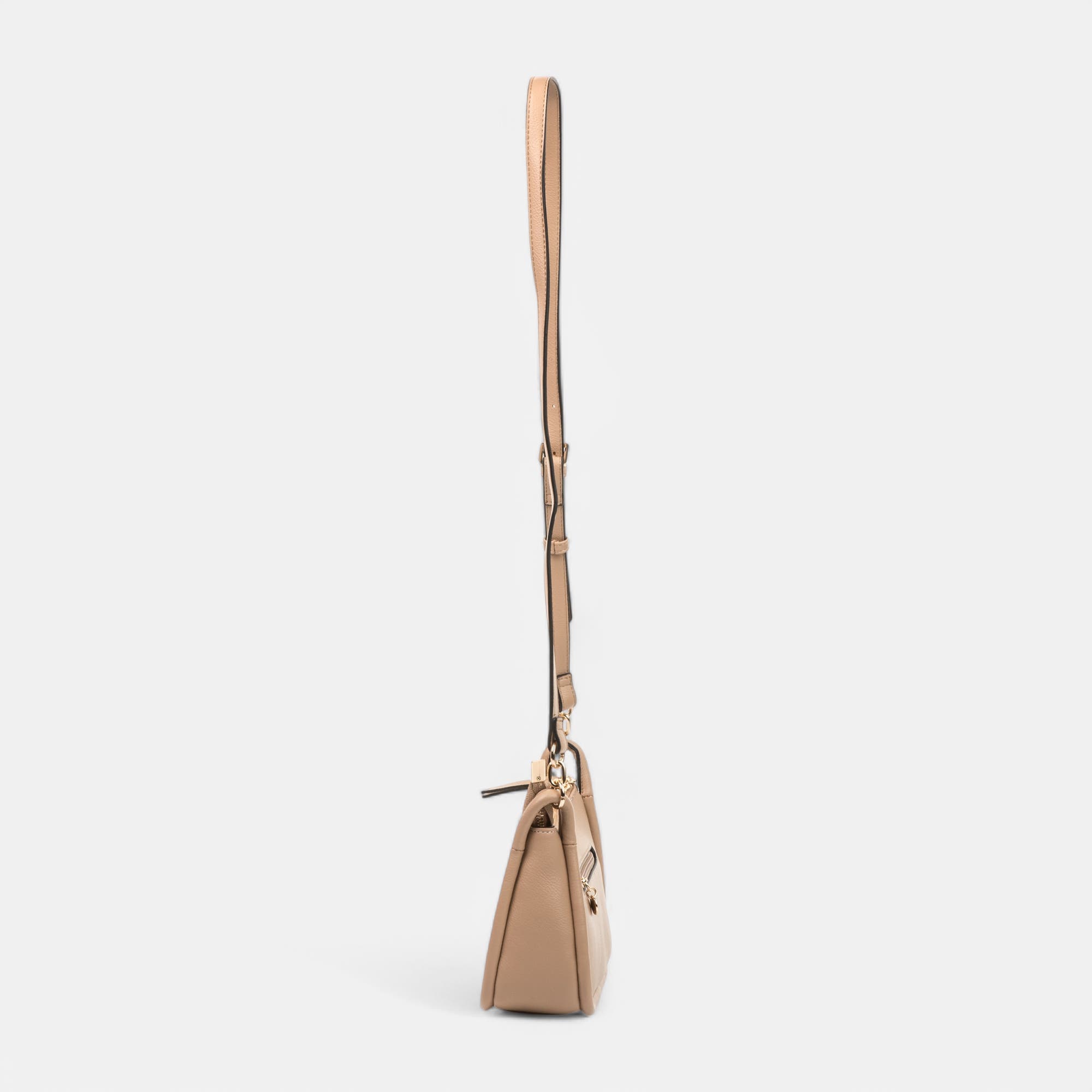 Sac bandoulière beige