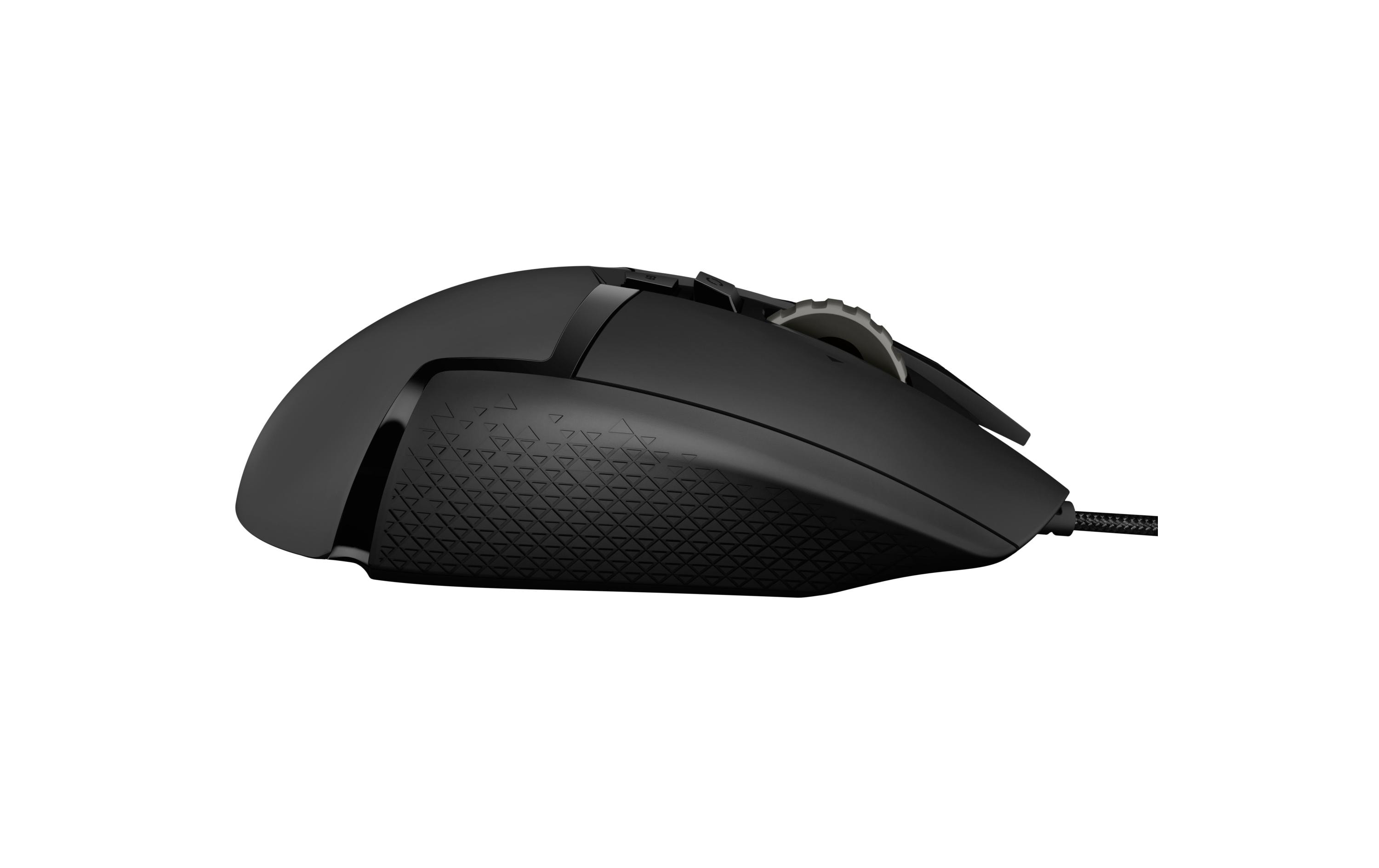 Gaming-Maus G502 HEROHochpräzise Gaming-Maus mit justierbarem Handling und RGB-Beleuchtung