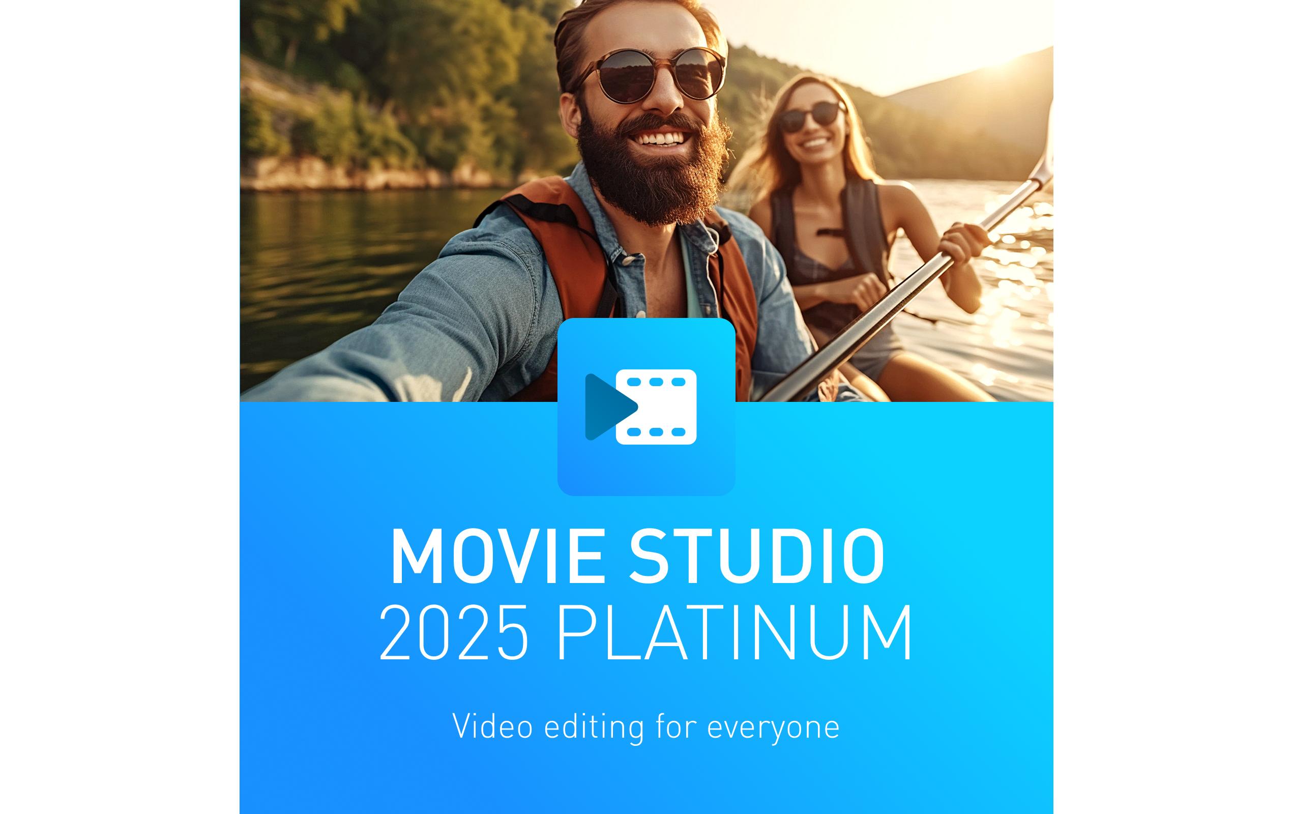Movie Studio 2025 Platinum ESD, VollversionMovie Studio 2025 Platinum – Videobearbeitung für alle