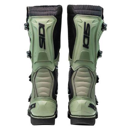 Bottes cross Sidi AGUEDA 2025 - Vert / Noir