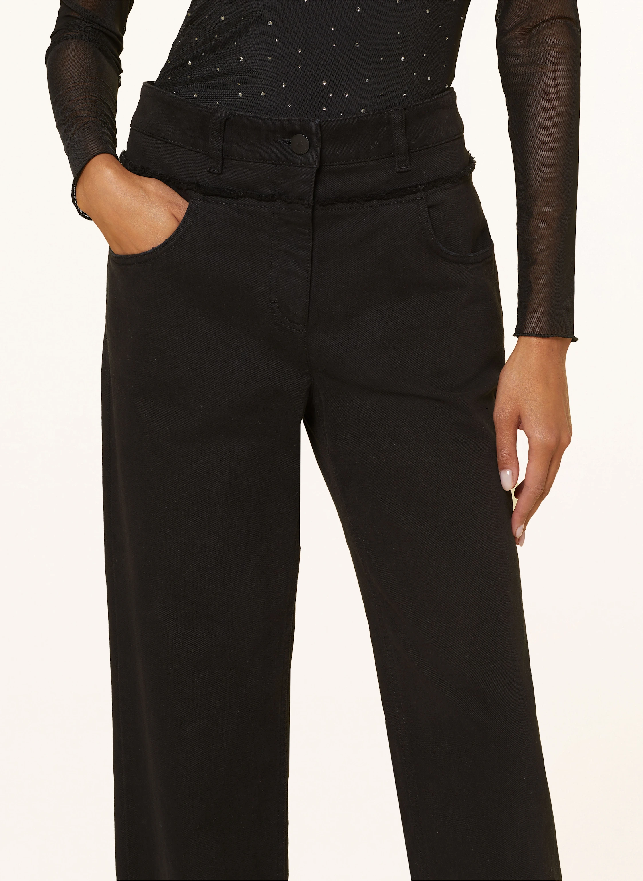 LUISA CERANO Straight Jeans
