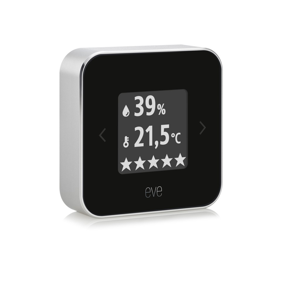 Eve Room - Indendørs luftkvalitetssensor med Apple HomeKit-teknologi