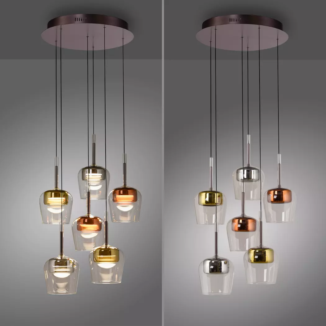 LED-Pendelleuchte Q-Kon
