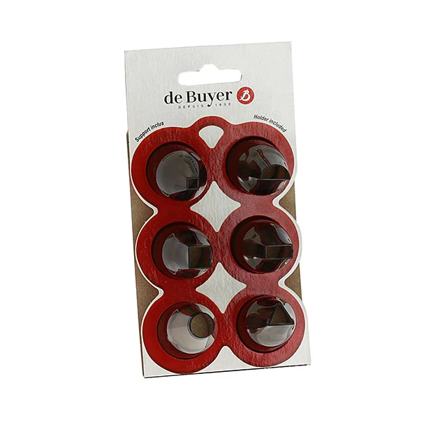 Coffret 6 douilles en Tritan Géo De Buyer