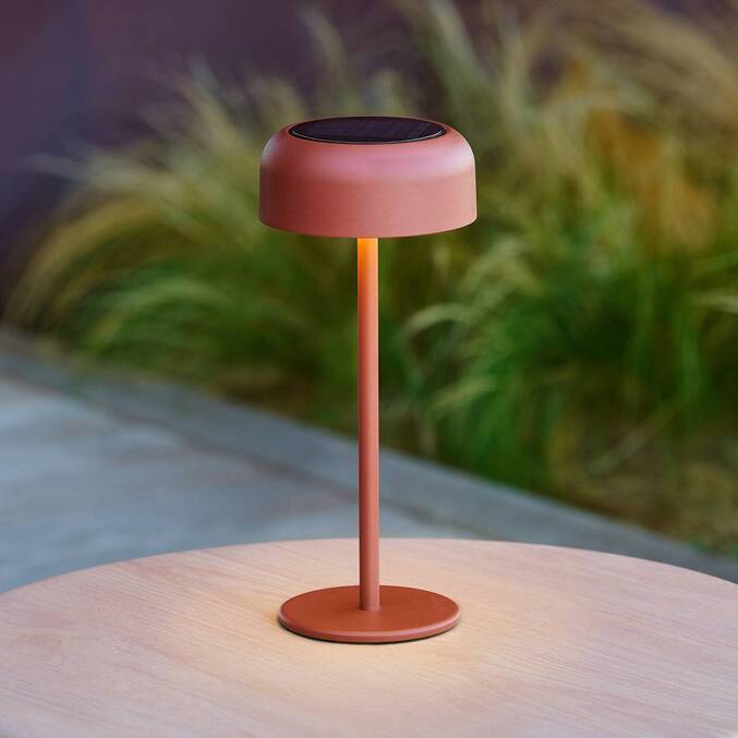 Lampe solaire BOLTY Acajou