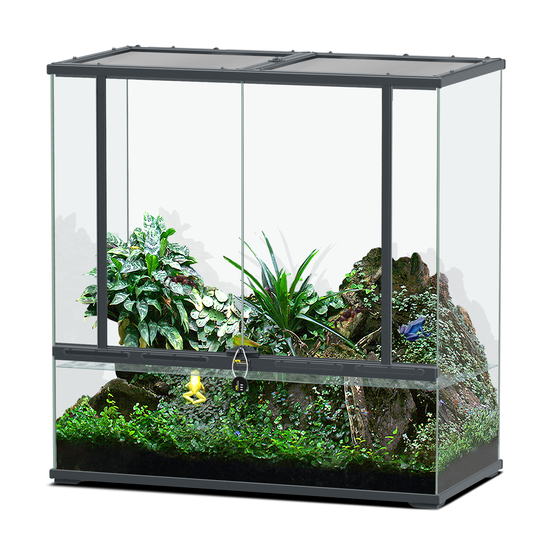 Terrarium Smart Line Gris Anthracite L.88xP.45xH.90cm