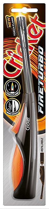 Briquet allume feu Cricket Fireturbo repliable