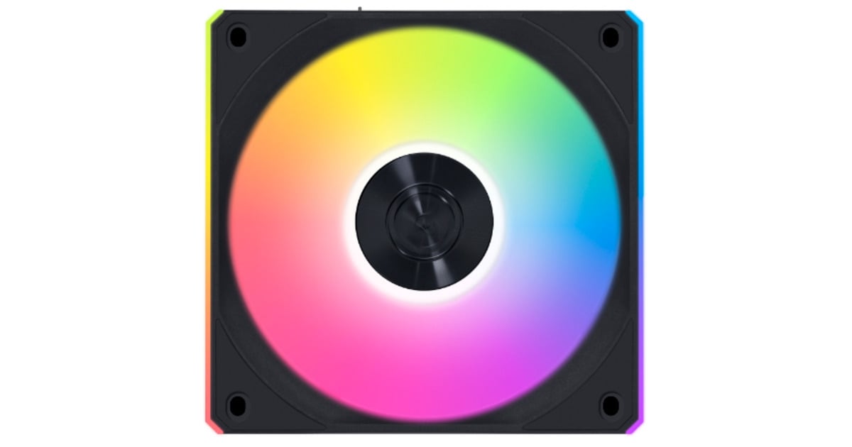 Lian LiUNI FAN CL120 Wireless RGB case fan  (Zwart, 120 x 120 x 28 mm, PWM)